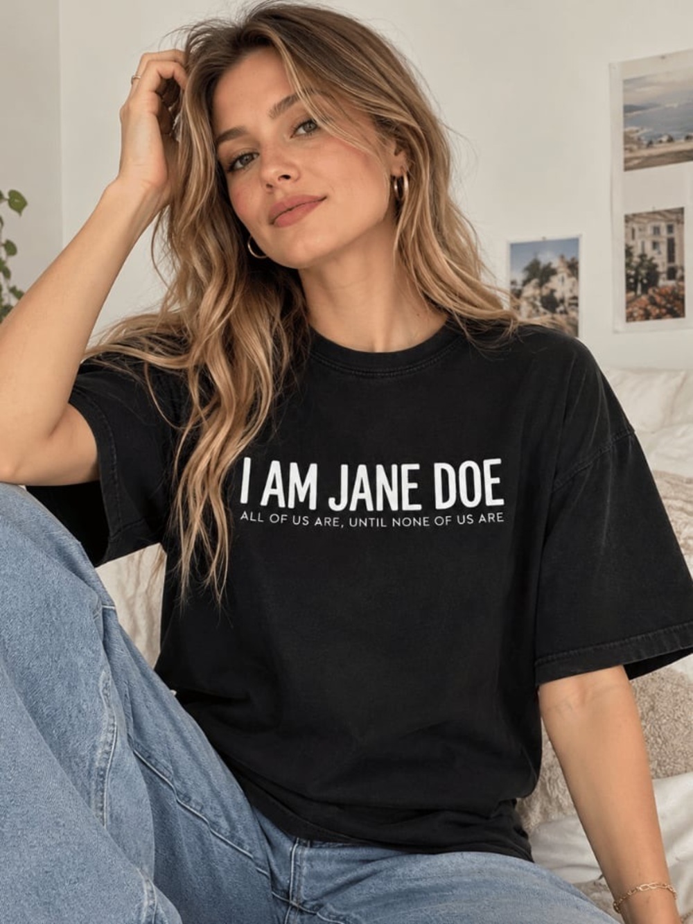 I Am Jane Doe Shirt, Women’s Solidarity Tee, Feminist Shirt